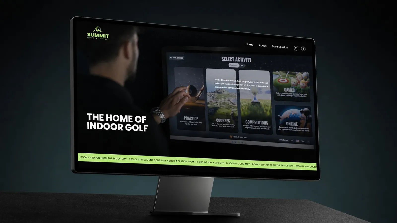 Summit Golf Academy website